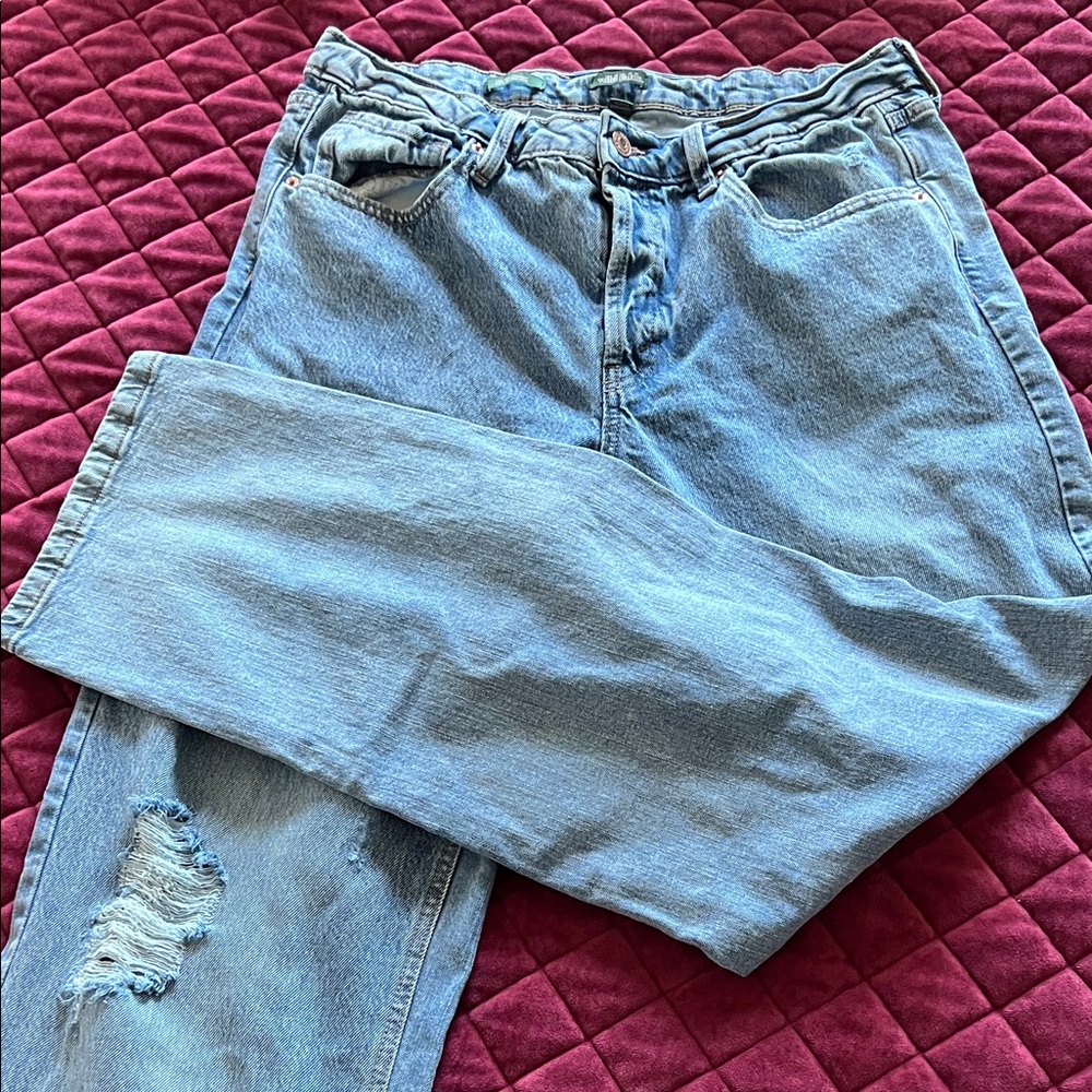 Wild Fable Denim Boyfriend Jeans in Light Blue